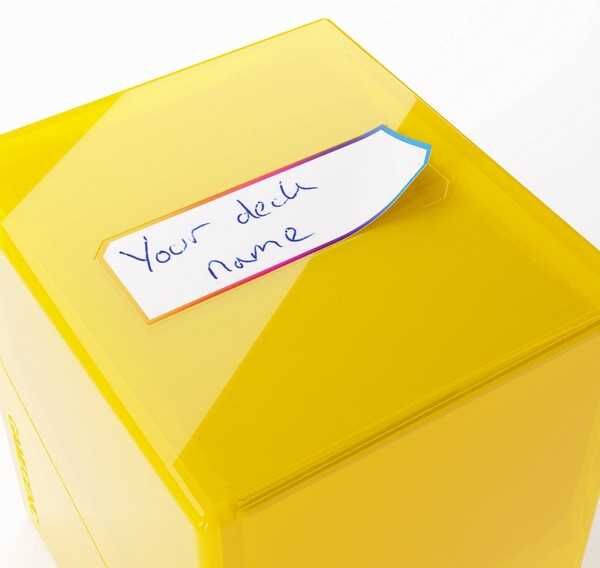 Gamegenic Bastion 100+ XL Deck Box Yellow for Card Game Accessories