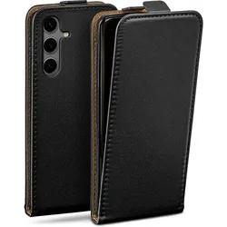 moex Flip Case Samsung Galaxy S24 Klapphülle Leder Optik