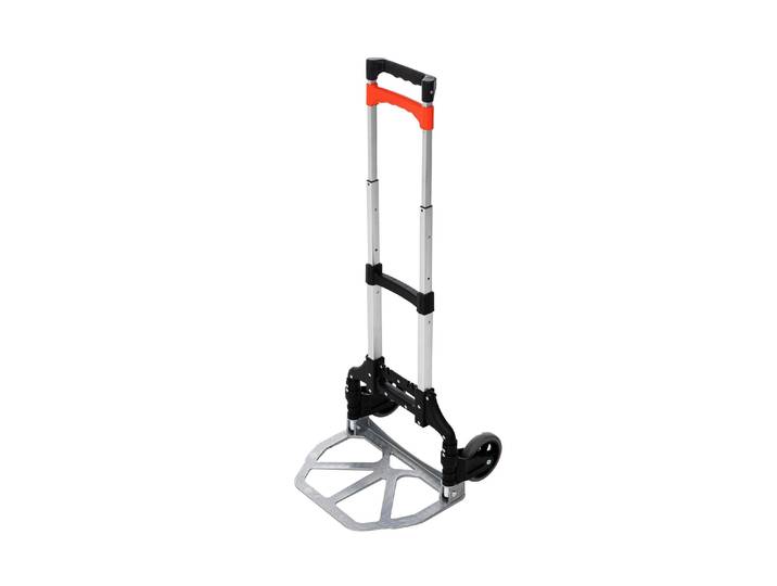 Sackkarre STRUCT Alu, klappbar 70 kg , silber (aluminium), B:40cm H:100cm, Aluminium, Sackkarren, Sackkarre