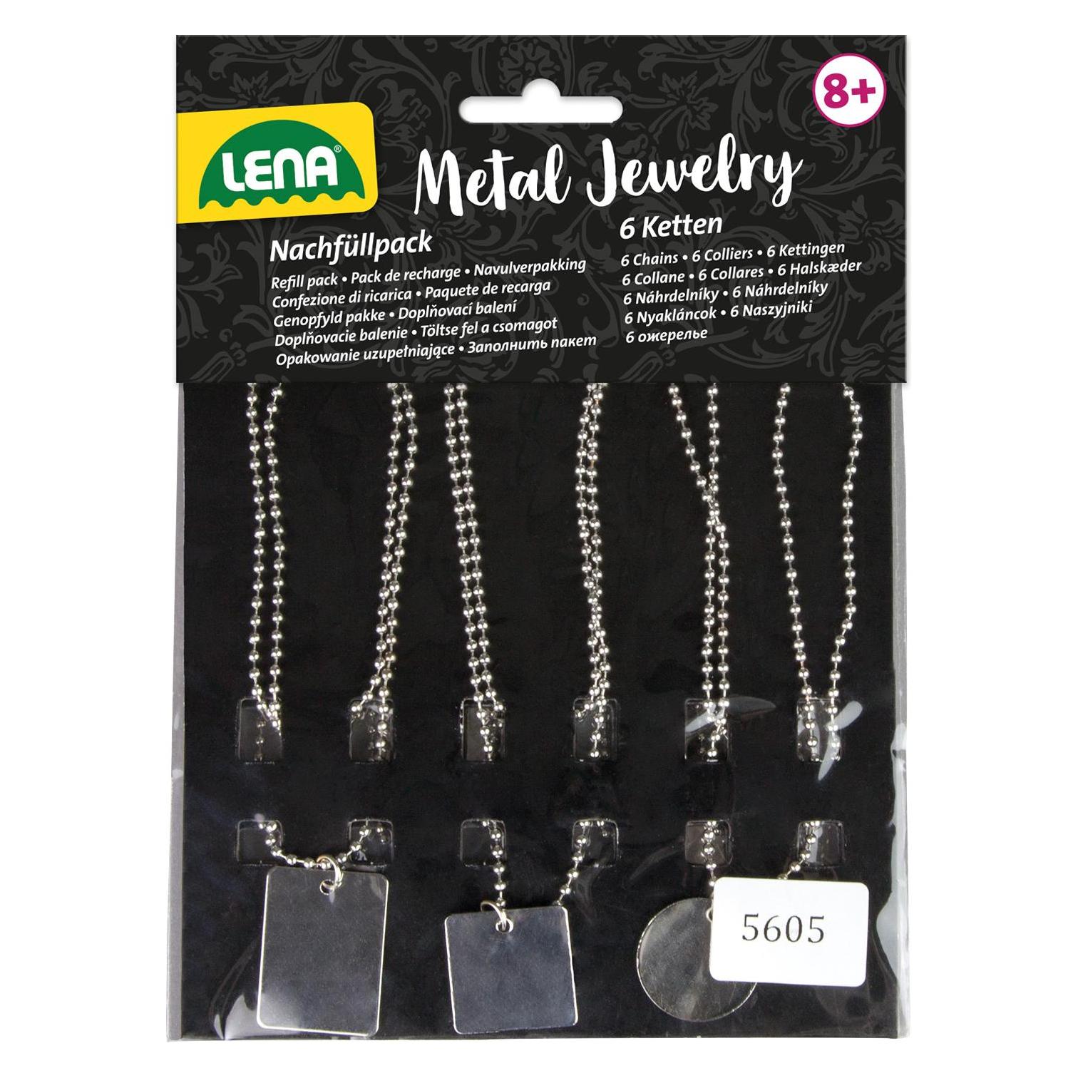 Lena Nachfüllpack Metal Jewelry, Beutel (42657)