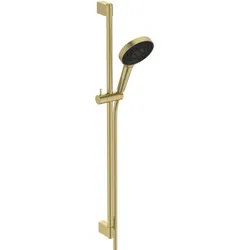 Ideal Standard Idealrain Solos Brausekombination A7898A2 Stange 903mm, Handbrause mit 3 Funktionen, brushed gold