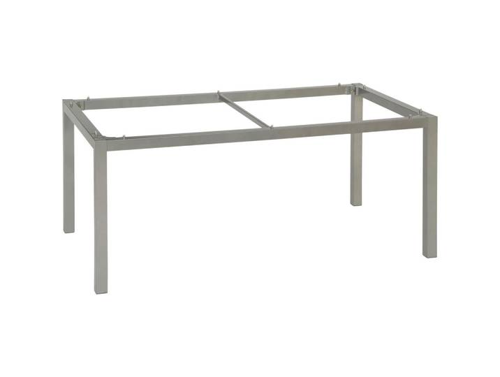 Stern Tischgestell Tischsystem, Graphitfarben, Metall, eckig, 80x72x130 cm, Esszimmer, Esstische, Esstische