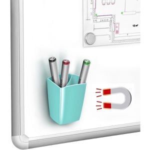 cep Stiftehalter Riviera 530M Ri, 1005310991, magnetisch, Whiteboard, Kunststoff, 2 Fächer, mint