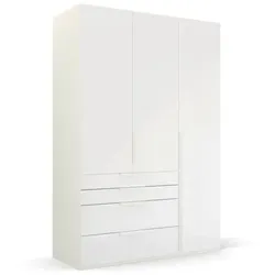 rauch ORANGE Kleiderschrank Purisma 151 x 223 cm Glas Kristallweiß