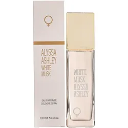 100 ml Alyssa Ashley White Musk Eau Parfumée Cologne Spray
