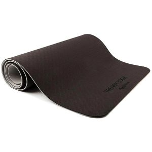 Trendy-Sport Yogamatte YogaMat Eco, anthrazit, 0,6 cm stark, rutschfester Schaumstoff, 180 x 60 cm