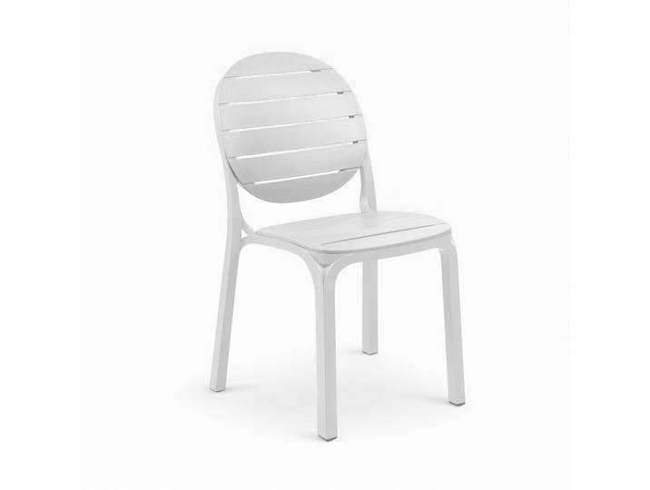 Outdoor chair Nardi Erica, White, New - Modern & weatherproof