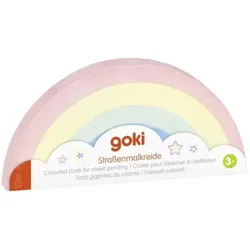 GOKI Staßenmalkreide Regenbogen