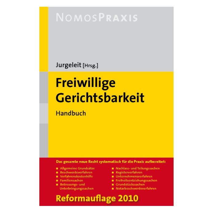 Nomos Freiwillige Gerichtsbarkeit. (67982472)
