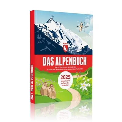 Das Alpenbuch, Gebundene Ausgabe von Spiegel Stefan,Tobias Weber,Björn Köcher, Marmota Maps GmbH, 978-3-946719-60-1