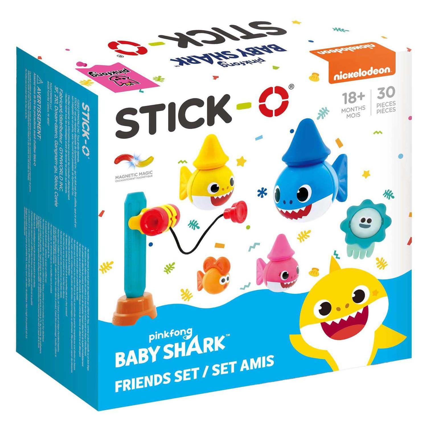 Clics Stick-O - Baby Shark Friends Set (904003)