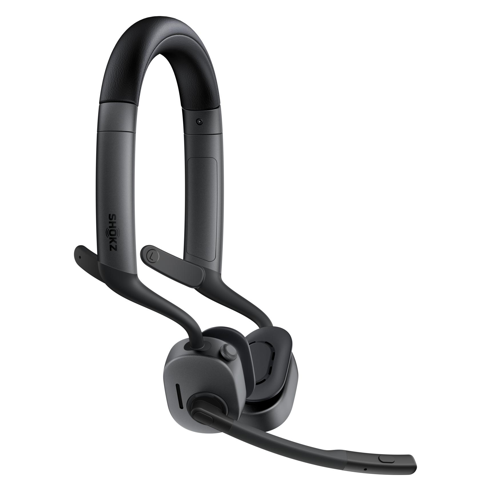 Shokz Openmeet2 Headset With (Kabellos, USB-C) (C621-AN-BK)