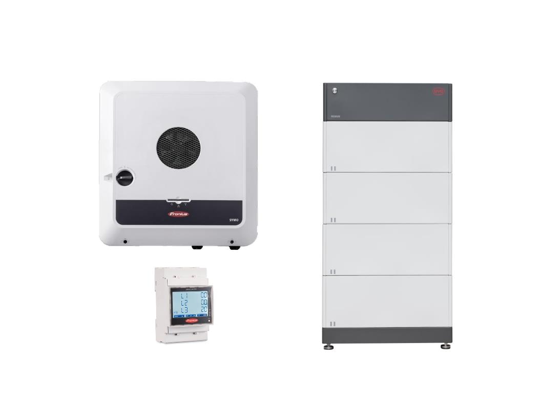 Fronius & BYD - Three phase hybrid ESS 8kW, HVS 10.2kWh storage, with backup