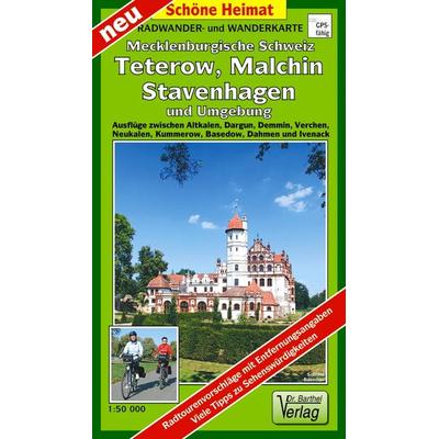 Radwander- und Wanderkarte Mecklenburgische Schweiz, Teterow, Malchin, Stavenhagen und Umgebung, Sonstige von Verlag Barthel, Barthel, A,