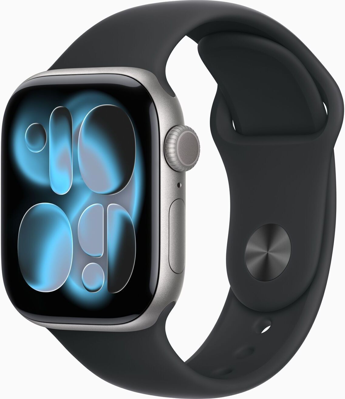 Apple Watch Series 11 Aluminium 42 mm (2025)   GPS   Space Grey   Sport Band S/M   black - Refurbished