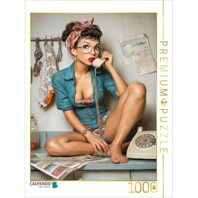 CALVENDO Puzzle Multitasking - kein Problem | 1000 Teile Lege-Größe 64x48cm Foto-Puzzle für glückliche Stunden