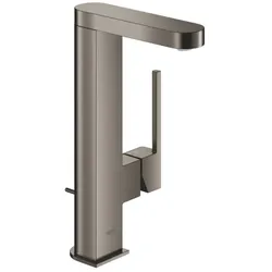 Grohe Plus Waschtisch-Einhebelmischer 23851AL3 L-Size, schwenkbarer Auslauf 90Grad, hard graphite gebürstet