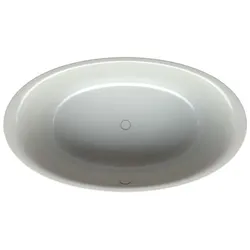 Bette BetteEve Badewanne 6043-002PLUS 180x100x45cm, Glasur, manhattan