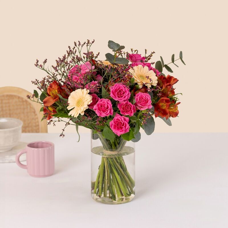Liberty : bouquet de fleurs rond - Interflora