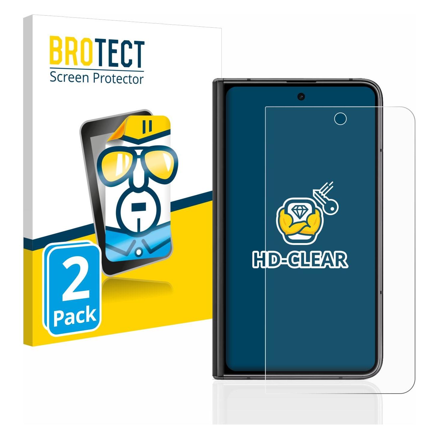 Brotect Schutzfolie Displayschutz Klar (Google Pixel Fold) (1848697)