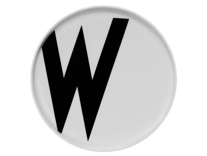 Design Letters Assiette Design Letters W