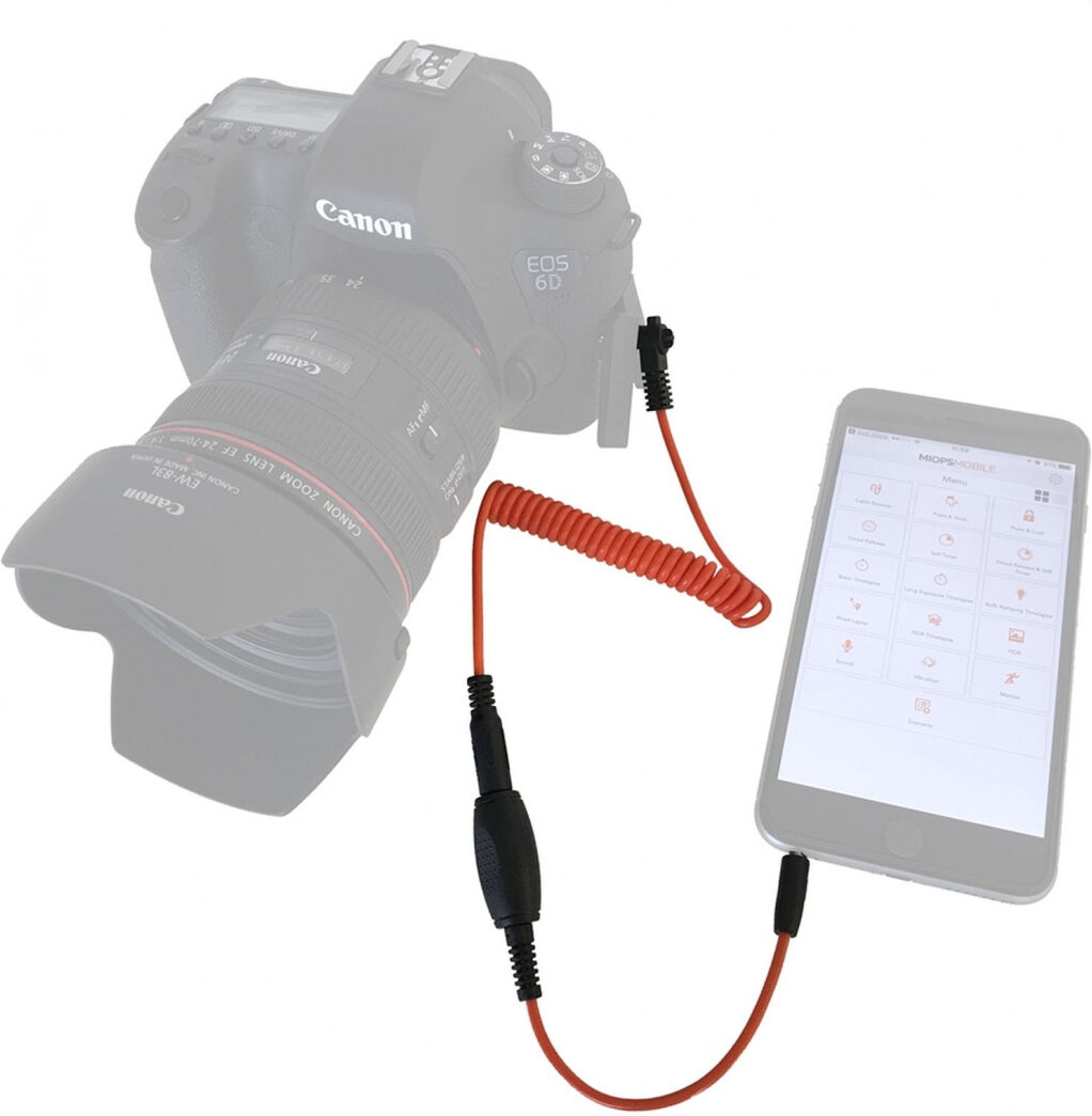 Miops Smartphone Déclencheur à distance MD-C1 Câble pour Canon