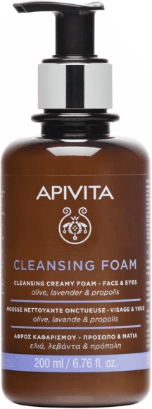 Apivita Espuma Limpeza Rosto E Olhos 200ml