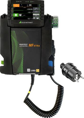 Gossen Metrawatt PROFiTEST MF XTRA VDE-Prüfgerät, Installationstester VDE-Norm 0100, 0100-600, 0105, 0113, 0411, 0413