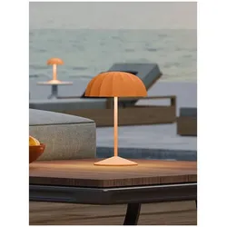 Sompex OMBRELLINO - Orange, Akku-Tischleuchte
