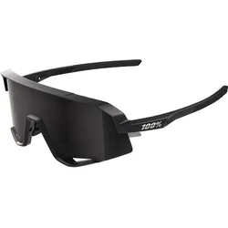 100%, Unisex, Sportbrille, Slendale (Black, Matte Black, Smoke), Schwarz