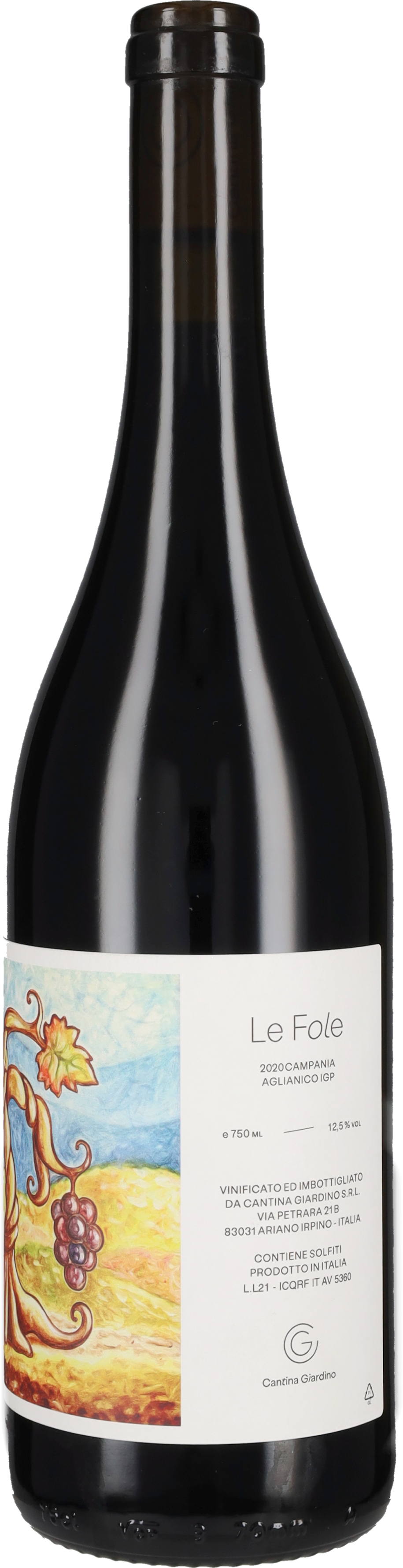 Aglianico 'Le Fole' Cantina Giardino 2022