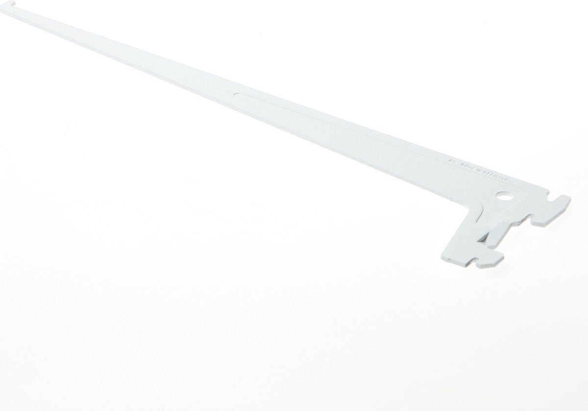 Schadébo Drager Element enkel 2-haaks sys 50 staal wit 35cm 10105-00501