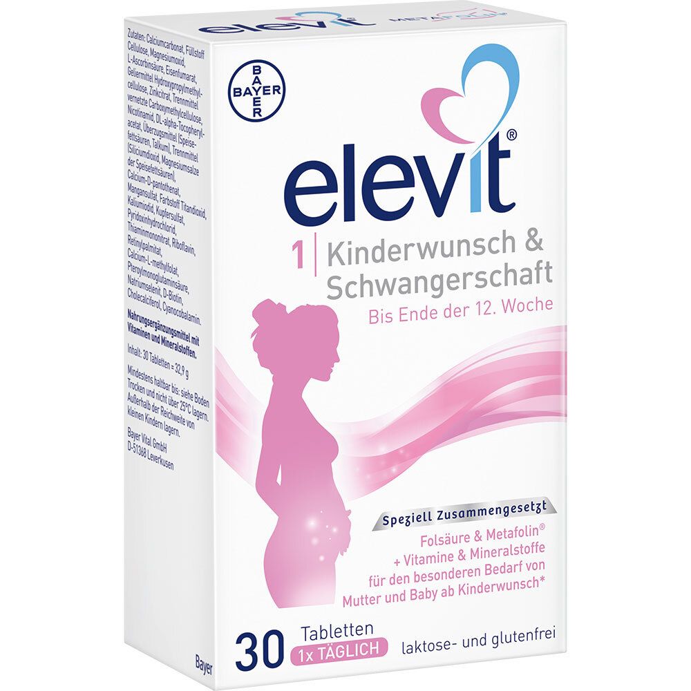 Elevit 1 Kinderwunsch & Schwangerschaft Tabletten 30 St