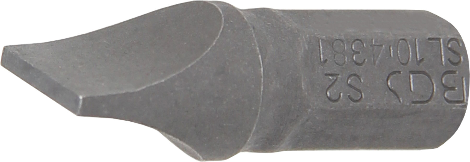 BGS Bit 4381, Antrieb Außensechskant 8 mm (5/16"), Schlitz 10 mm ; BGS technic)