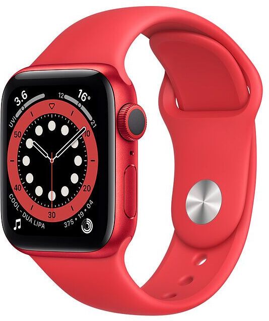Apple Watch Series 6 Aluminium 40 mm (2020)   GPS   red   red sports band - Refurbished