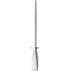 WMF Wetzstahl Messerschleifer Messerschärfer 36cm Edelstahlgriff Grand Gourmet, Messerschärfer, Silber