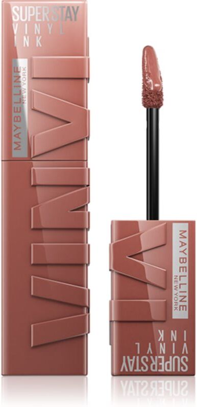 MAYBELLINE NEW YORK SuperStay Vinyl Ink Langtidsholdbar flydende læbestift 120 Punchy 4.2 ml