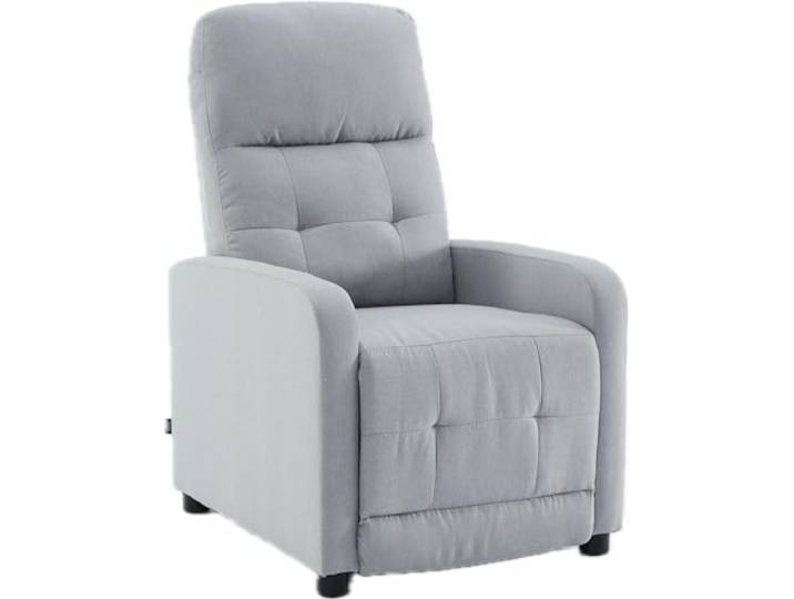 ASTAN HOGAR Relaxsessel mit manueller Neigung, Stoffbezug, Modell Yum AH-AR31000GR, grau