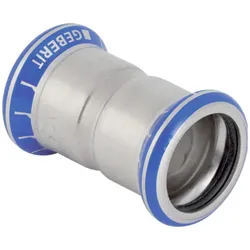 Geberit, Rohrverbindungstechnik, Dobb Muffe Rustf 76,1mm - MA-Press. Kun M-bakker