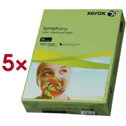 Xerox 5er-Pack farbiges Papier »Symphony« grün