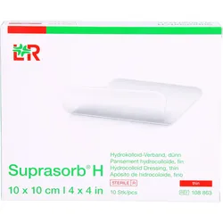 Suprasorb H Dünn 10x10cm 10 ST