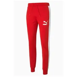 Puma, Herren, Sporthose, Iconic T7 Track Pants PT (XS), Rot