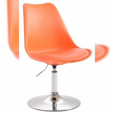 CLP Esszimmerstuhl Maverick Kunststoff chrom/orange