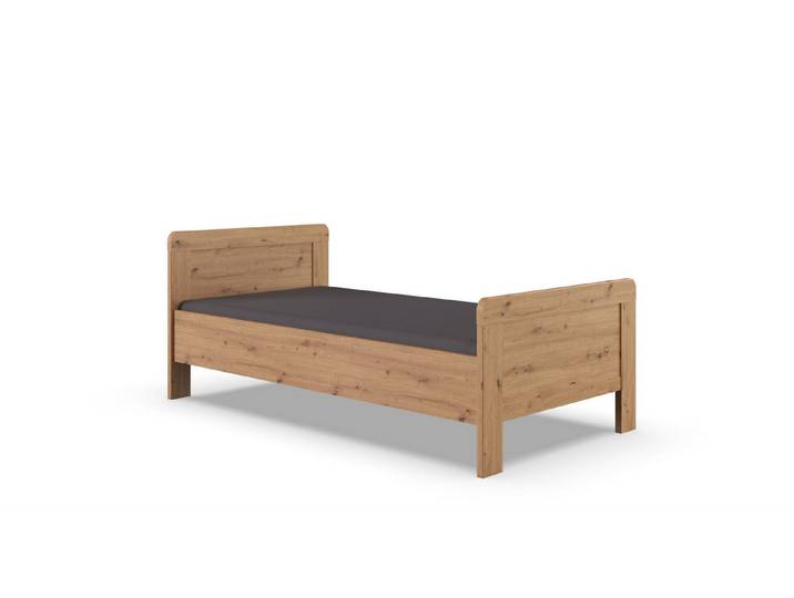 freiraum Bett NADJA, in ARTISAN EICHE NACHBILDUNG - 98x85x207cm (BxHxT)