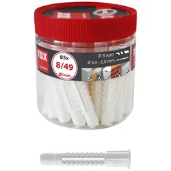 TOX TRI 8/49 Universaldübel 8 x 49 mm, 85 St.