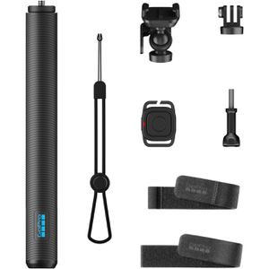 GoPro GoPro Selfie-Stick 1,2 m Verlängerungsstange, 25 bis 122 cm, für Action-Cam  MISSION-,HERO- & MAX-Serie, Fernbedienung