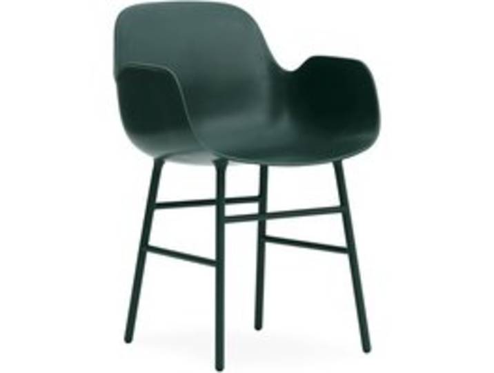 Normann Copenhagen - Form Armlehnstuhl mit Metallgestell