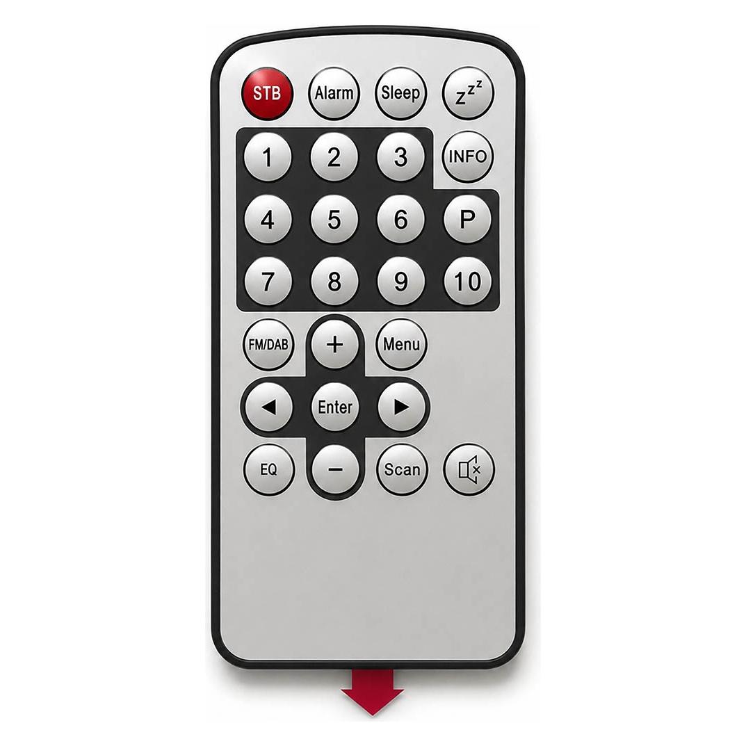 Imperial S004875 - Remote Control DABMAN 100 Credit card format (Gerätespezifische Fernbedienung, Infrarot) (S004875)