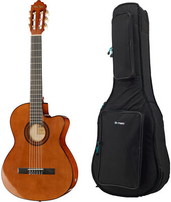 Harley Benton CG300CE NT w/Bag Natur Hochglanz