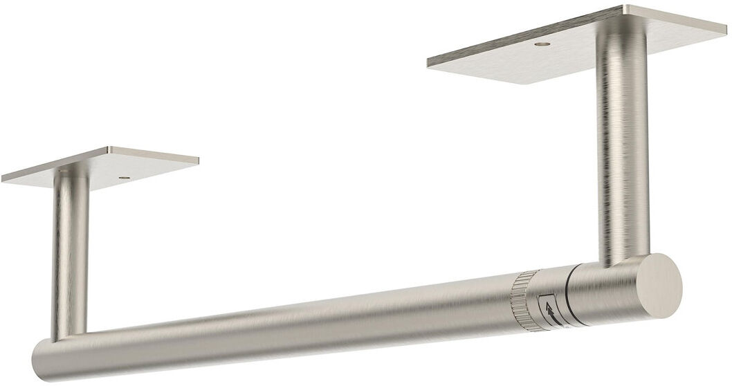 Brayden Studio Stainless Steel Adhesive and Wall Paper Towel Holder Gold 9.2cm H X 39.4cm W X 4.5cm D